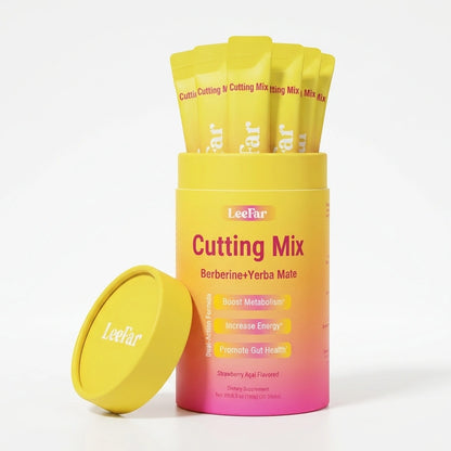 LeeFar™ Cutting Mix Drink - Strawberry Açaí Flavor – 30 Servings