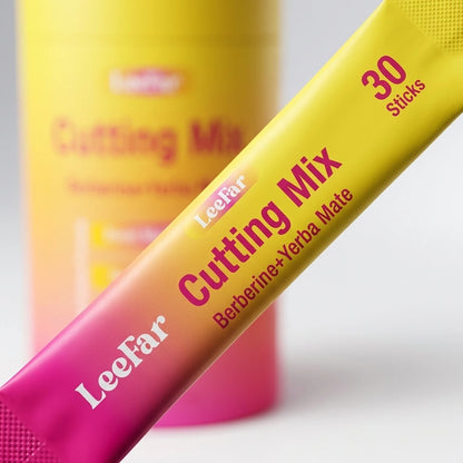 LeeFar™ Cutting Mix Drink - Strawberry Açaí Flavor – 30 Servings